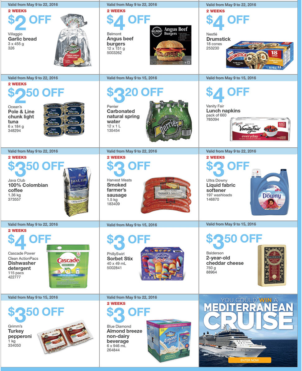 Costco Manitoba Weekly Flyer May 9 15 Access Winnipeg