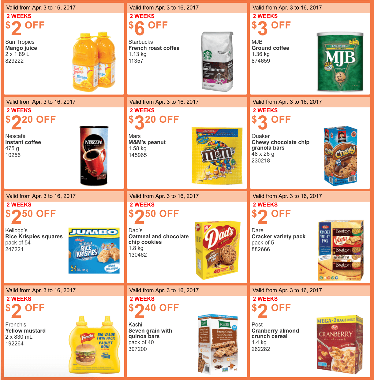 Costco Manitoba Weekly Flyer April 10 16, 2017 Access Winnipeg