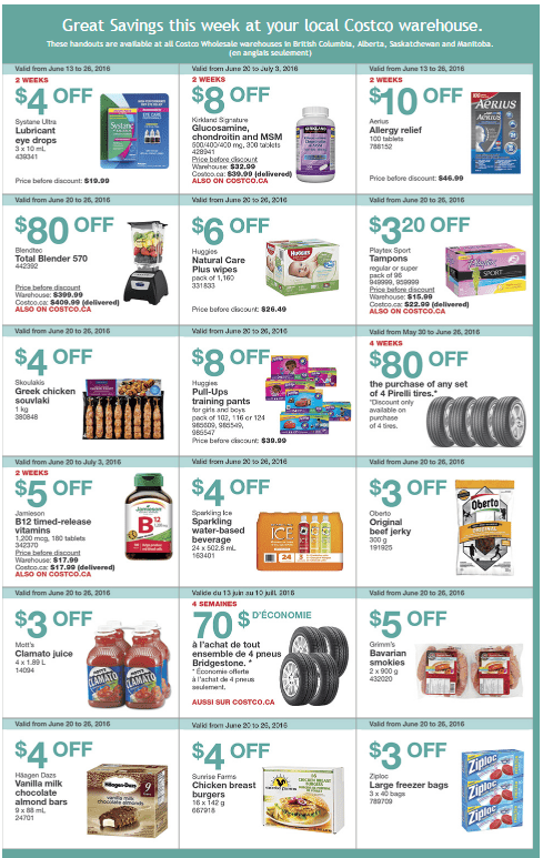 Costco Manitoba Weekly Flyer: June 20 – 26 - Access Winnipeg