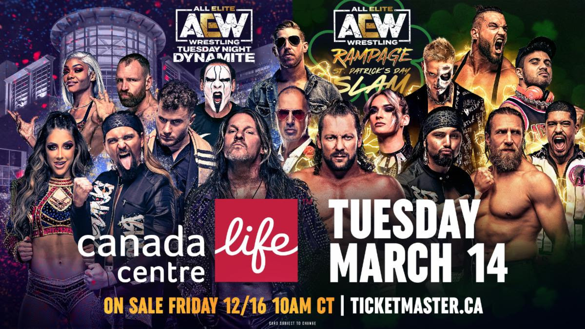 AEW Winnipeg Presale Password