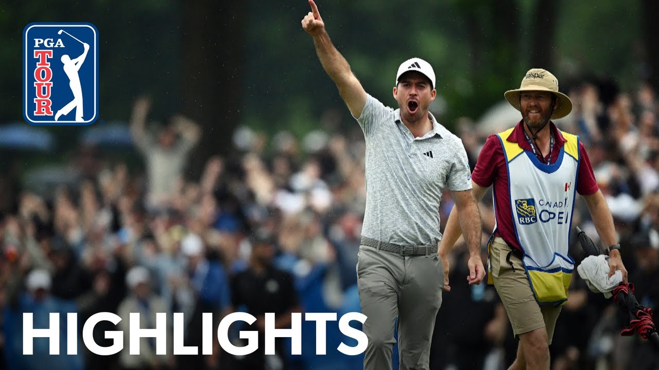 WinnipegBorn Nick Taylor Wins the RBC Canadian Open