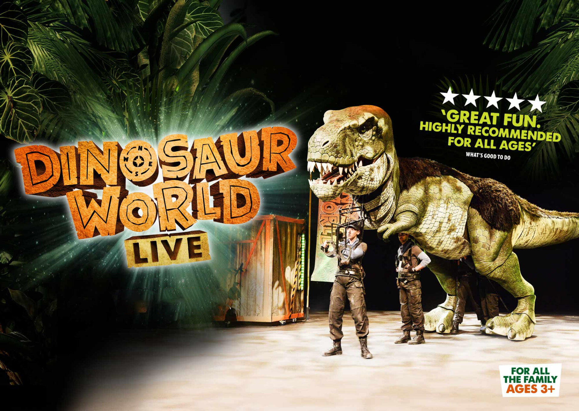 Dinosaur World Live Coming to Burton Cummings Theatre on May 18 2024