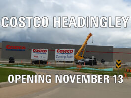 New Winnipeg Costco in Headingley Opens November 13, St. James Location Will Close to Convert to Business Centre
